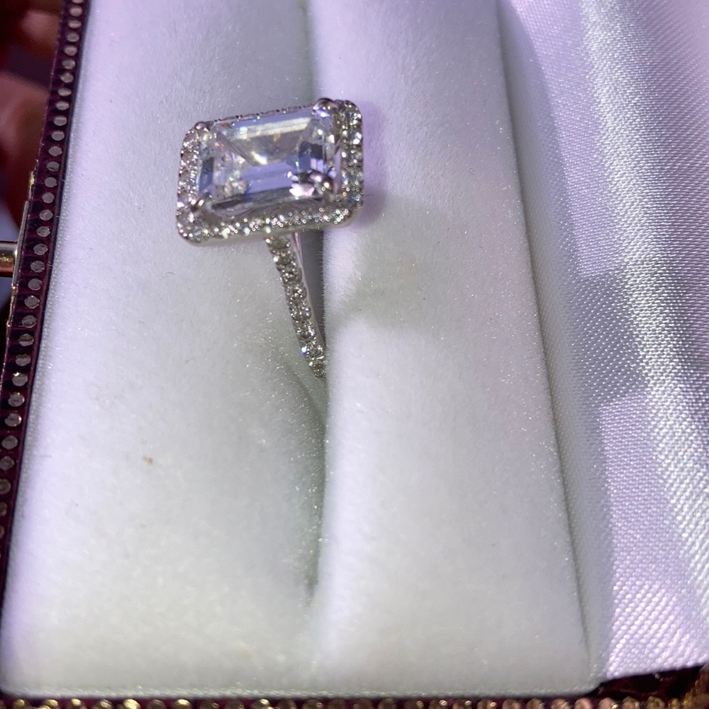 Custom CZ & Diamond Ring - Picture 5 of 10